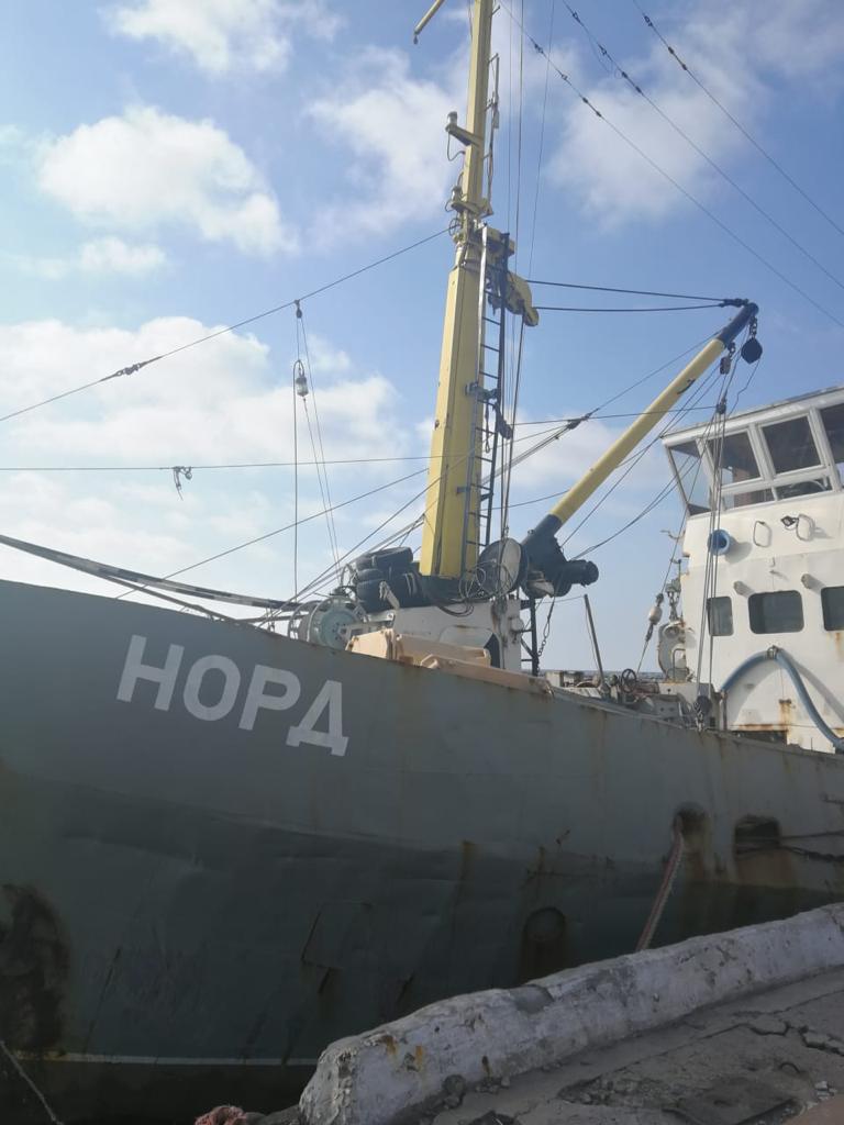 Прокуратура АР Крым передала арестованное российское судно «Норд» АРМА